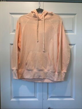Hippie Rose Peachy Kiss Cozy Hoodie Medium NWT